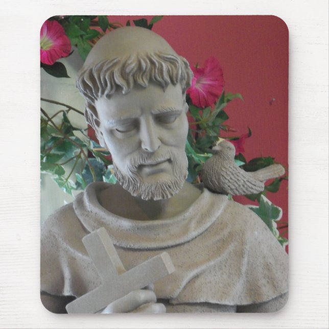 St Francis Mousepad Musmatta (Framsidan)
