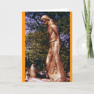 St Francis och präriehunden Kort