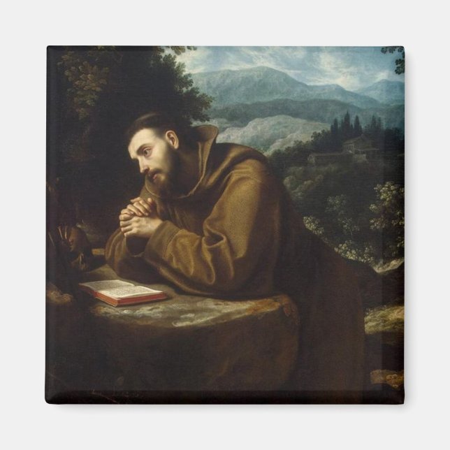 St. Francis of Assisi av Cigoli Magnet (Framsidan)