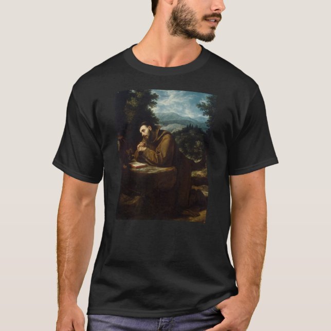 St. Francis of Assisi av Cigoli T Shirt (Framsida)