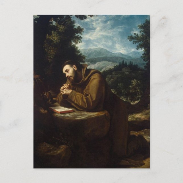 St. Francis of Assisi av Cigoli Vykort (Framsida)