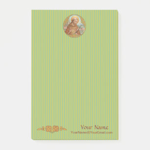 St. Francis of Assisi (BK 002) 4"x6" Post-it Block