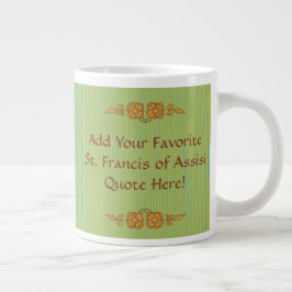 St. Francis of Assisi (BK 002) Jumbo Mugg