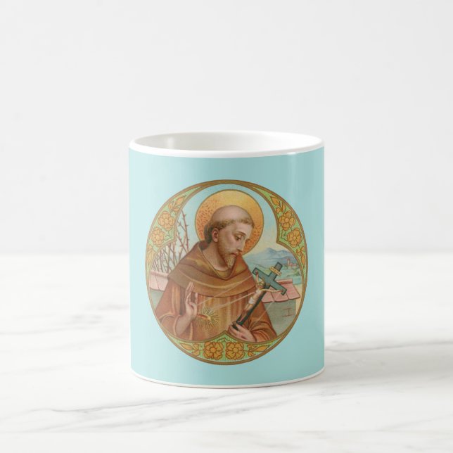 St. Francis of Assisi (BK 002) Kaffemugg (Center)