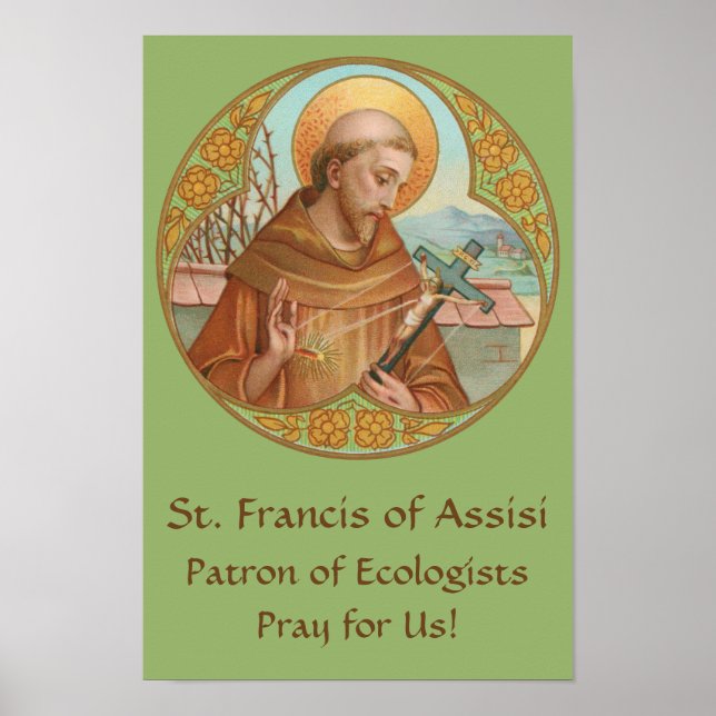 St. Francis of Assisi (BK 002) Poster (Framsidan)