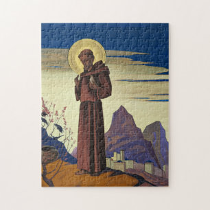St. Francis of Assisi (Christian Saint) Pussel