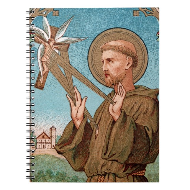 St. Francis of Assisi, Pater Seraphicus (SAU 040) Anteckningsbok (Framsidan)
