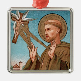 St. Francis of Assisi, Pater Seraphicus (SAU 040) Julgransprydnad Metall