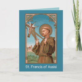 St. Francis of Assisi, Pater Seraphicus (SAU 040) Kort