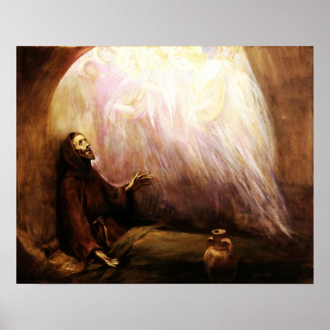 St Francis of Assisi Poster (Framsidan)