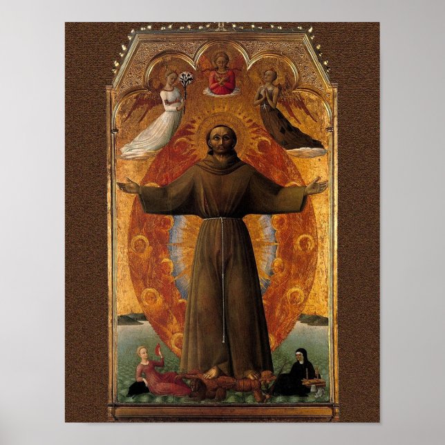 St Francis of Assisi Poster (Framsidan)