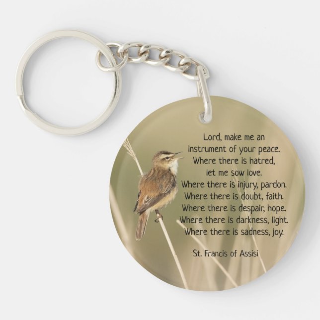 St. Francis of Assisi Prayer Bird Inspirational K (Framsidan)