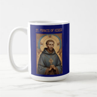 St. Francis of Assisi Roman Catholik Mugg