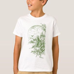 St. Francis of Assisi Vintage Saints Catholic Ecol T Shirt
