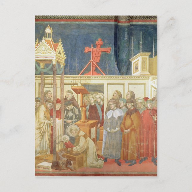 St. Francis of Assisi Vykort (Framsida)