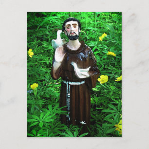 St. Francis of Assisi Vykort