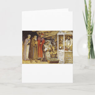 St Francis på nativityen, muggnyckelringiPhone Helgkort