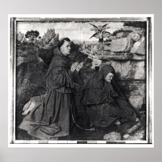 St. Francis Receiving the Stigmata, c.1427 Poster (Framsidan)