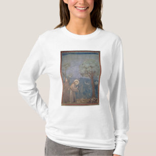 St Francis som predikar till fåglarna, 1297-99 T-shirt