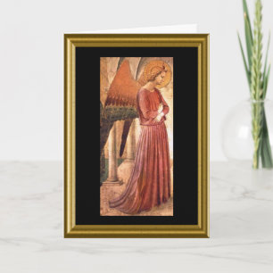 St Francis välsignelse - jul Helgkort