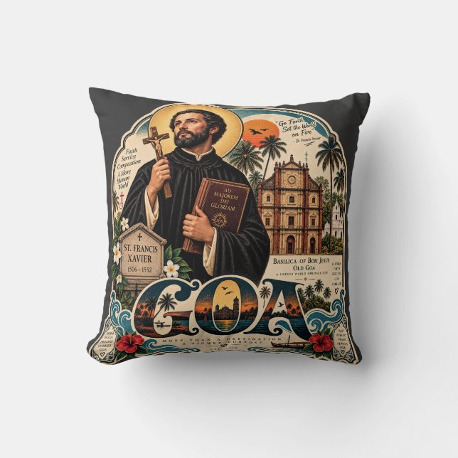 St. Francis Xavier – Goa kulturarv Kudde (Framsida)