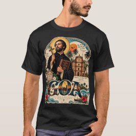 St. Francis Xavier – Goa kulturarv T Shirt