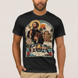 St. Francis Xavier – Goa kulturarv T Shirt