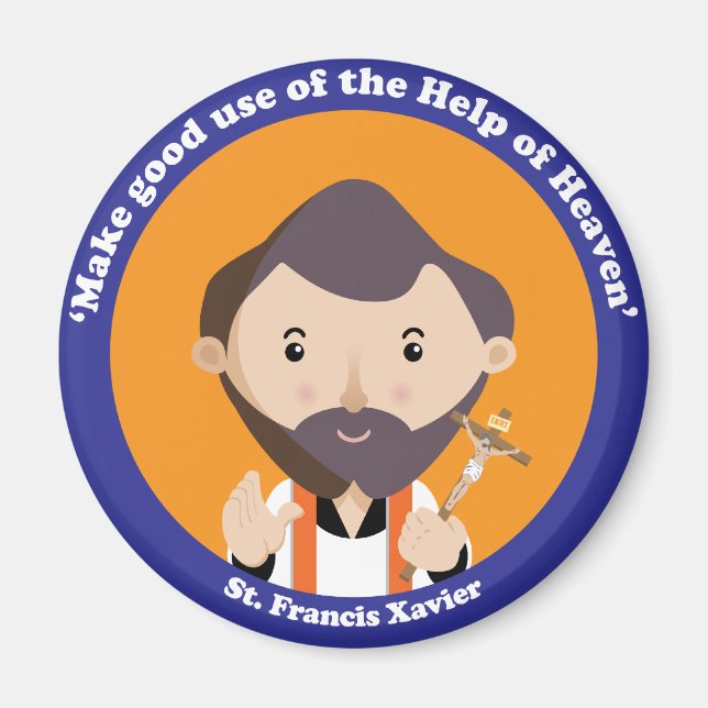 St. Francis Xavier Magnet (Framsidan)