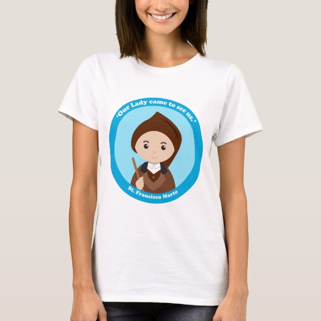 St. Francisco Marto T Shirt (Framsida)