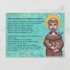 St. Franciskus böne-kort Vykort