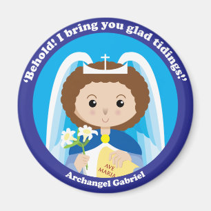 St Gabriel ärkeängeln Magnet