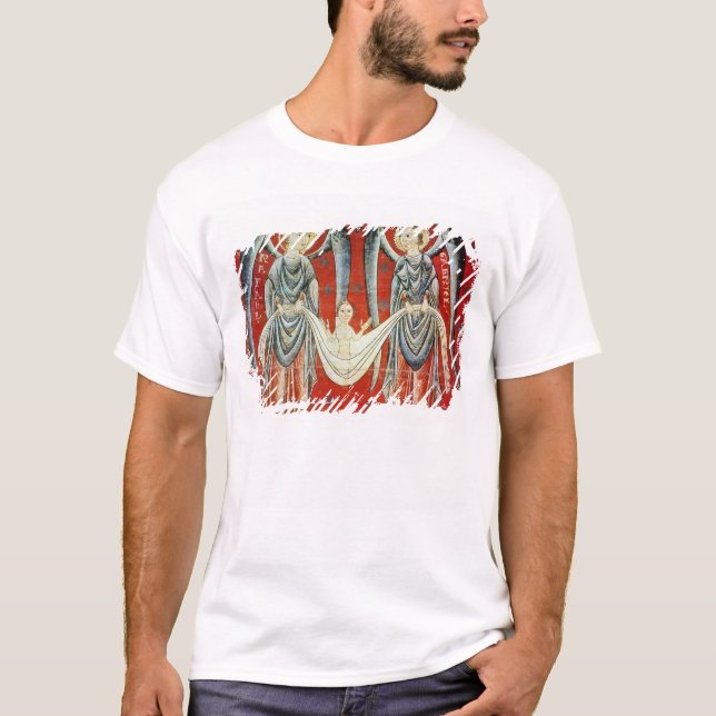 St Gabriel och St.-Raphael, c.1200 Tee (Framsida)