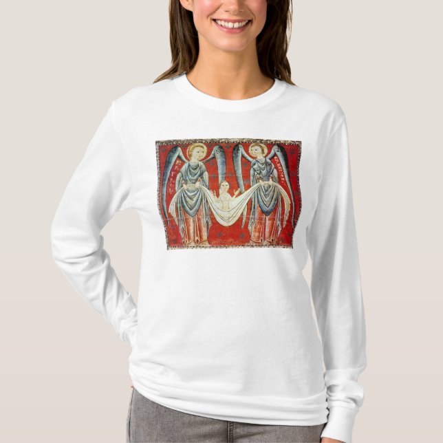 St Gabriel och St.-Raphael, c.1200 Tee Shirt (Framsida)