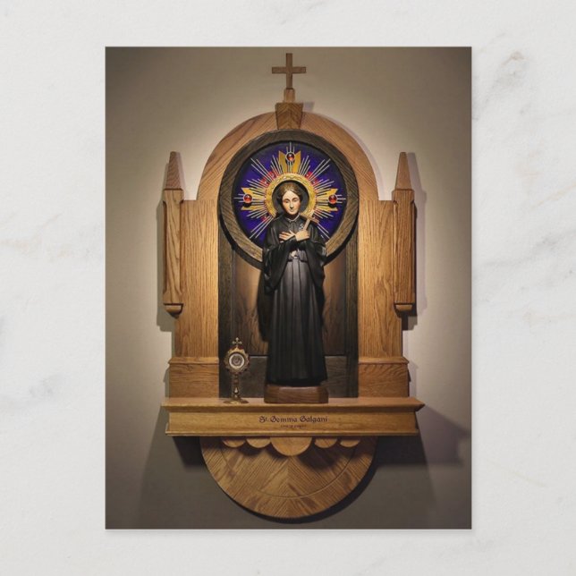 St. Gemma Galgani Shrine, Kenosha, Wi Vykort (Framsida)