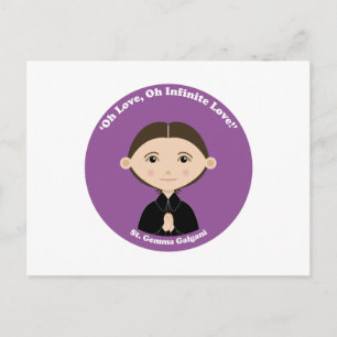St. Gemma Galgani Vykort