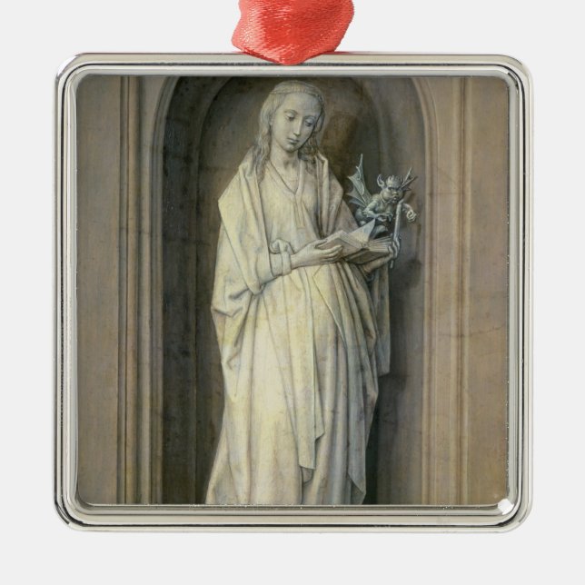 St. Genevieve, c.1479 Julgransprydnad Metall (Framsidan)