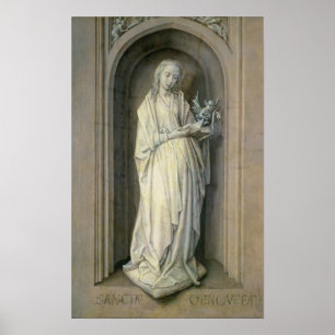 St. Genevieve, c.1479 Poster