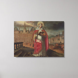 St. Genevieve Canvastryck