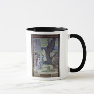 St. Genevieve som kommer med tillförsel Mugg