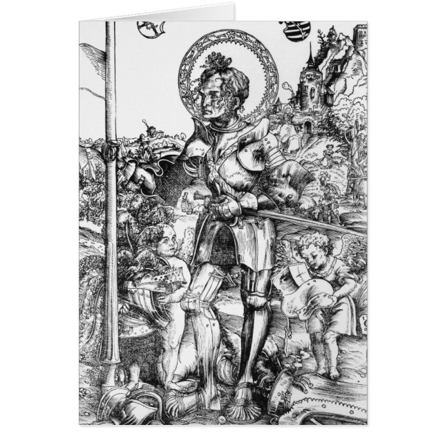 St George 2 Hälsningskort (Framsidan)