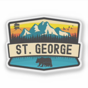 St. George, Alaska Klistermärken