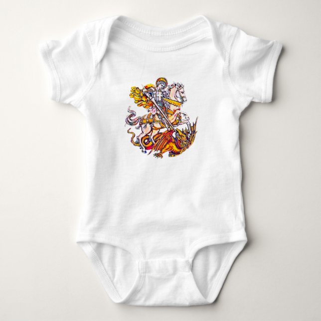 St. George Baby Bodykostym T Shirt (Framsida)