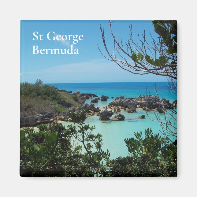 St. George Bermuda Magnet (Framsidan)
