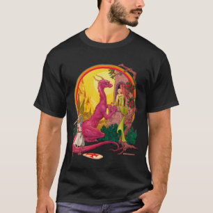St George & den mörka utslagsplatsskjortan för Tee Shirt