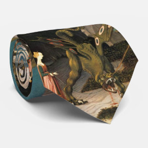 St. GEORGE, DRAGON OCH PRINCESS av Paolo Uccello Slips