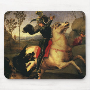 St. George Fighting the Dragon av Raphael Sanzio Musmatta