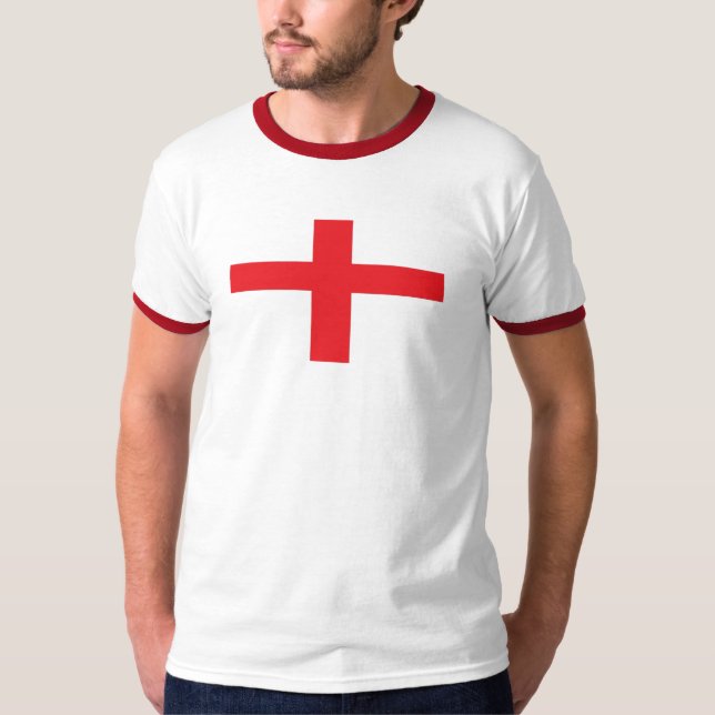 St George flaggaT-tröja Tee (Framsida)
