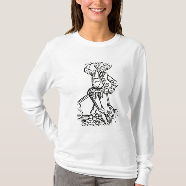 St George från 'Liberen Chronicarum T Shirt (Framsida)