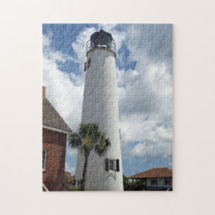 St George Island Lighthouse skapat på en Pussel