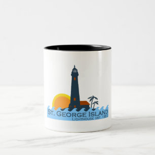 St George Island. Två-Tonad Mugg